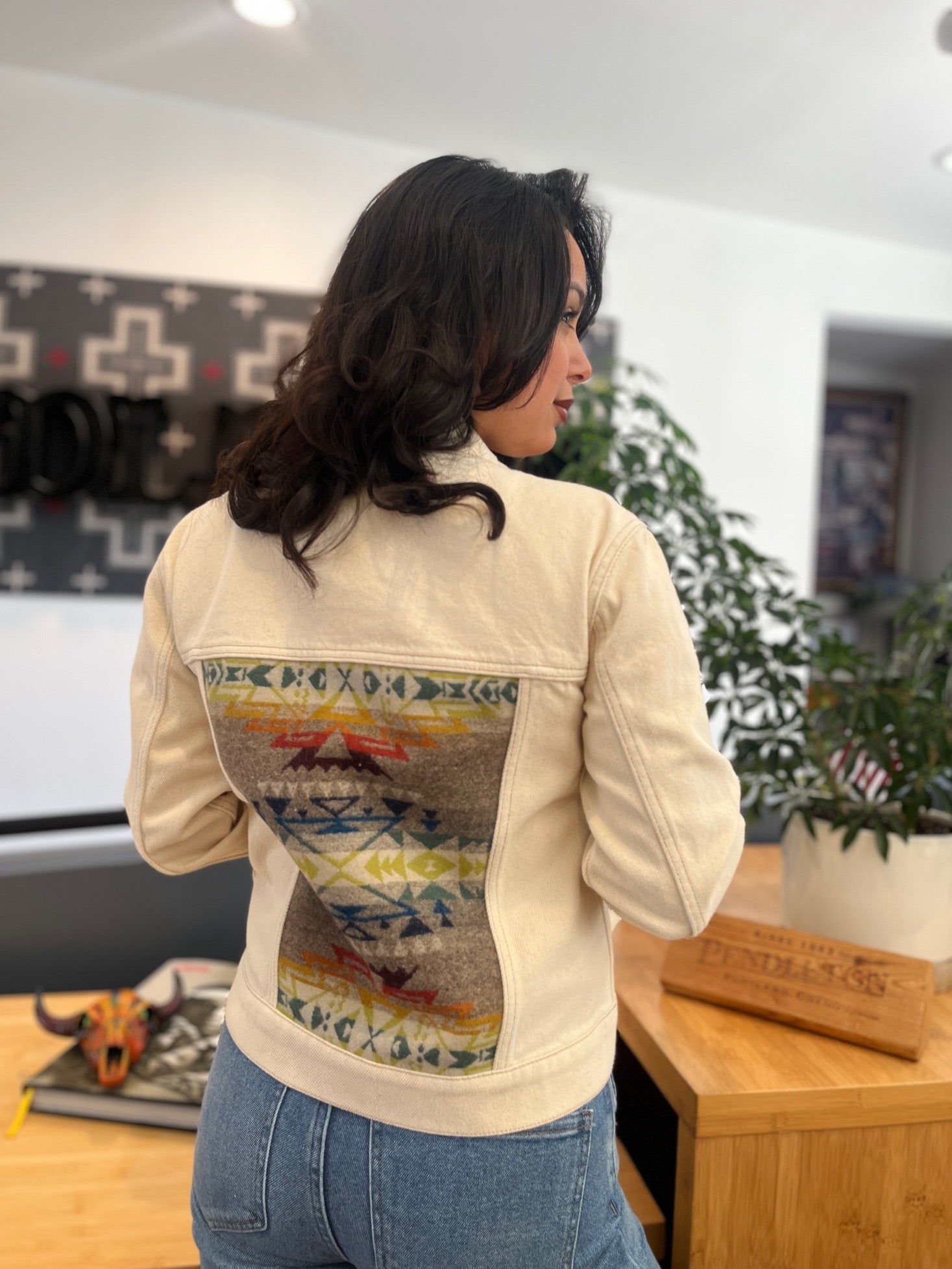 Denim Trucker - Highland Peak